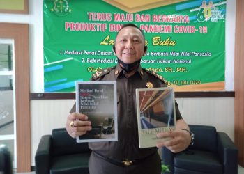 Ketut Sumedana Aspidsus Kejati Jateng Luncurkan Buku Pembaharuan Hukum