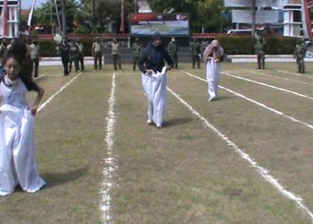 Lomba Agustusan di Makodim 0725 Seru dan Mengakrabkan