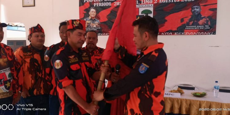 Pimpinan Anak Cabang Pemuda Pancasila Kecamatan Limo Laksanakan Rapirus