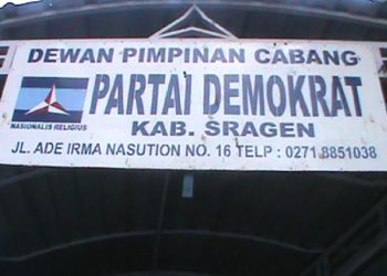 PILKADA SRAGEN – Partai Demokrat Tak Kelain Hati Tetap Yuni – Suroto