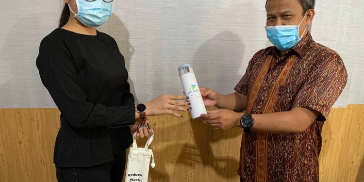 HarPelNas 2020, PDAM Tirta Asasta Bagikan 1000 Merchandise