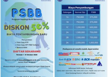 PDAM Tirta Asasta Perpanjang Program Diskon Hingga 31 Oktober