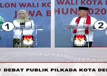 Kuasai Panggung Debat Di iNews TV, Pradi-Afifah Libas Idris-IBH