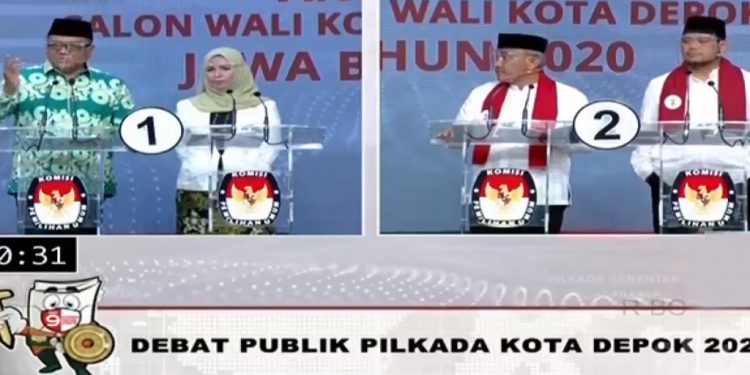 Kuasai Panggung Debat Di iNews TV, Pradi-Afifah Libas Idris-IBH