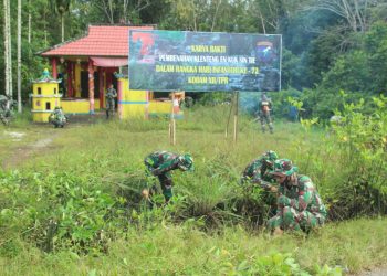 Kodam XII/Tpr Gelar Karya Bhakti Memperingati Hari Infanteri ke-72,