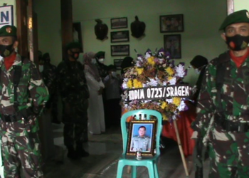 Ditemukan Jam 10 Pemakaman Pelda Eka Budi Mulyana Jam 14 Secara Militer Ke Makam Krikilan Sangiran
