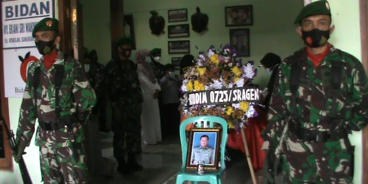 Ditemukan Jam 10 Pemakaman Pelda Eka Budi Mulyana Jam 14 Secara Militer Ke Makam Krikilan Sangiran