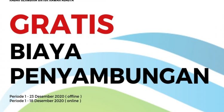 Sambut Akhir Tahun, PDAM Tirta Asasta Gratiskan Biaya Sambungan Baru