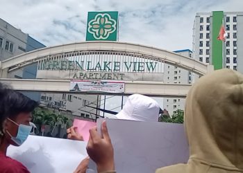 Di Duga Jadi Sarang Prostitusi, Apartemen Green Lake View Ciputat Di Demo