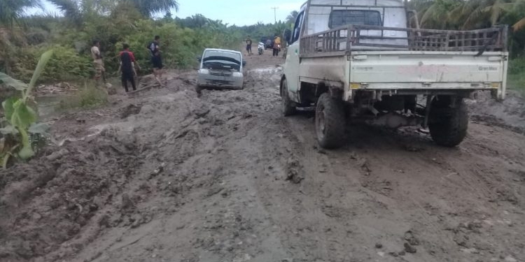 Jalan di Kecamatan Sadu Rusak Parah, Warga Harapkan Perbaikan