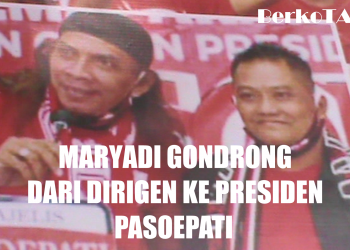 Presiden Pasoepati Maryadi Gondrong Konggres Pasoepati Ke-VIII