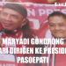 Presiden Pasoepati Maryadi Gondrong Konggres Pasoepati Ke-VIII
