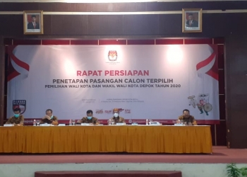 Belum Ada BRPK Dari MA “ KPUD Kota Depok Jadwalkan Pelaksanaan Penetapan Pasangan Calon Terpilih ”