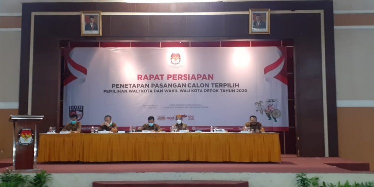 Belum Ada BRPK Dari MA “ KPUD Kota Depok Jadwalkan Pelaksanaan Penetapan Pasangan Calon Terpilih ”