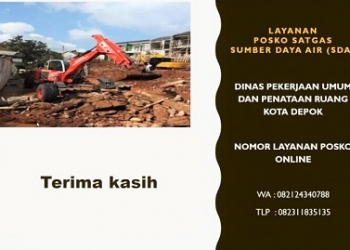 Jika Ada Potensi Bencana Longsor atau Banjir, Warga Diminta Untuk Melapor Ke Layanan Posko Satgas SDA