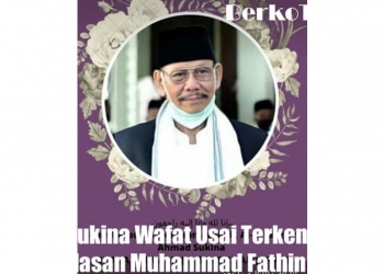 Ustadz Sukina Wafat Usai Terkena Stroke, Begini Penjelasan Muhammad Fathin Habibibullah
