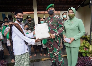 Danrem 061/SK Berikan Bantuan Tali Asih, Peduli Yatim Dan Dhuafa