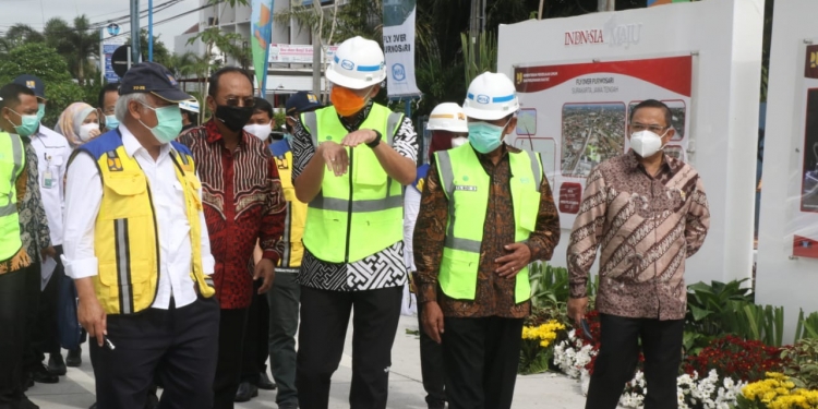 Wajah Baru Kota Solo Kini Bertambah Megah Dengan Selesainya Jembatan Layang  Fly Over Purwosari.