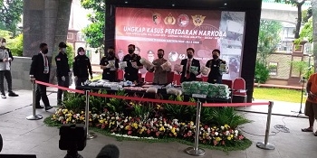 Bareskrim Gagalkan Sindikat Malaysia, Peredaran 42,3 Kg Sabu dan 85 Ribu Ekstasi