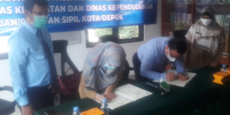 Dinkes dan Disdukcapil Kota Depok MoU dengan Kejaksaan