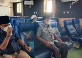 Bupati UAS Resmikan Penambahan Kapal Armada Roro
