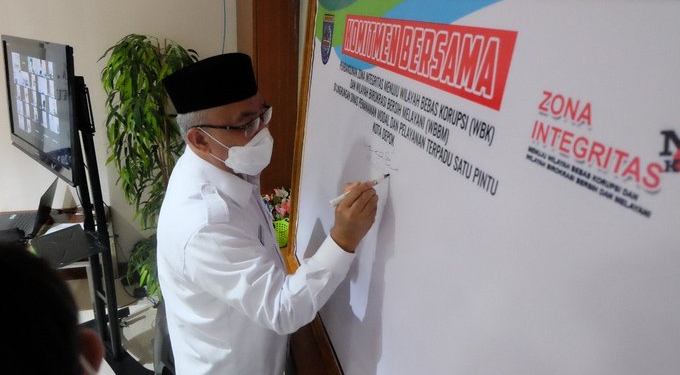 Dinas PMPTSP Deklarasikan Zona Integritas Menuju Wilayah Bebas Korupsi