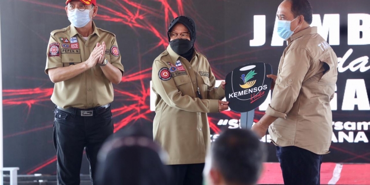 Ucapkan Selamat HUT Ke-17, Tagana Disebut Mensos Risma Banyak Memberikan Pembelajaran