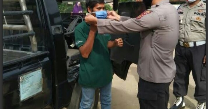 Cegah Tindak Kriminal, Kapolsek Geragai Kunjungi Warga Pasar Minggu Blok D