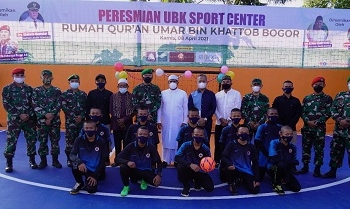 Santri Yang Senang Berolah Raga Patut Acungi Jempol Kata Danrem 061/Sk