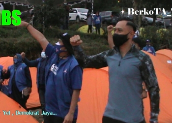 Camping Bareng AHY , Mas Bro Sragen Ikut Konsolidasi