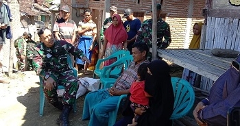 Usai Tinjau Jembatan di Desa Bolo, Danrem 162/Wira Bhakti Gelar Bukber