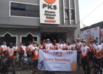 PKS Solo Gowes Sambut Ramadhan 1442 H