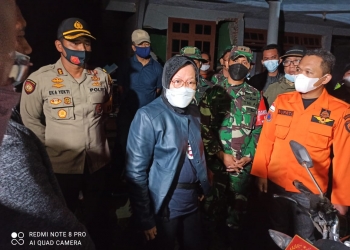 Menemui Korban Bencana di Malang, Mensos Risma Memotivasi Penyintas Gempa