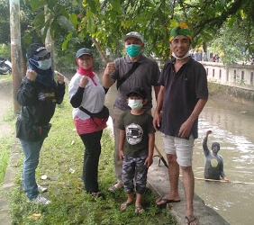 Hafid Hadir di Bersih-Bersih Ala REPLIKA, Utang Sumbang Congkrang