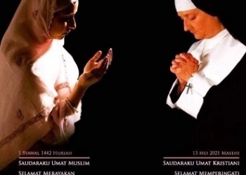 Dua Peristiwa Perbedaan Menyatukan Persatuan NKRI Beragama Tahun 2021