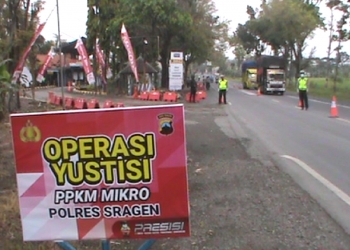 Perbatasan Jateng & Jatim Diperketat Via Operasi Penyekatan