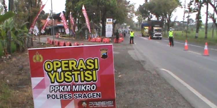 Perbatasan Jateng & Jatim Diperketat Via Operasi Penyekatan