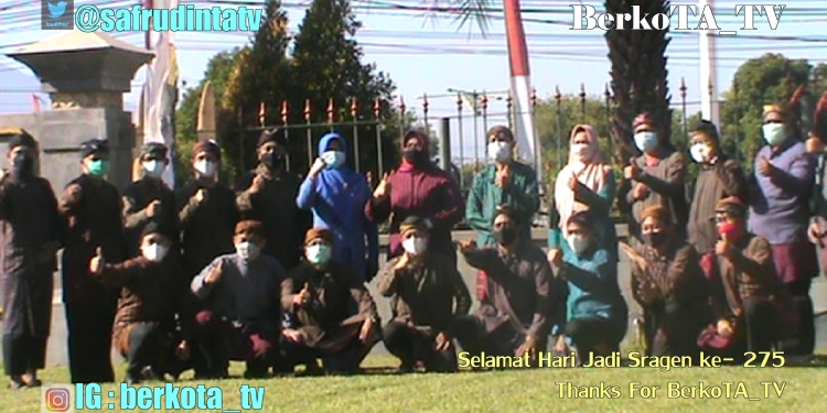 Guyub Rukun Mandiri Sejahtera Jadi Tema HUT Sragen 275 Yang Sederhana
