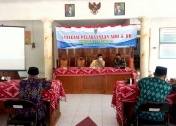 Kecamatan Majong Jepara Gelar Evaluasi ADD & DD di Pendopo Kecamatan