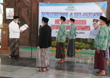 Gus Yasin Lantik Dan Kukuhkan Santri Gayeng Nusantara Pemalang