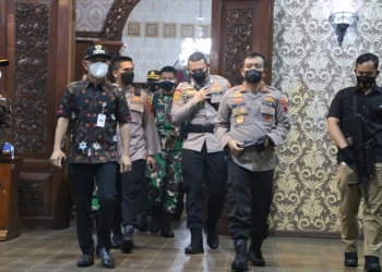 Kekompakan Forkopimda Jepara Mendapat Apresiasi Dari Kapolda Untuk Penanganan Covid-19