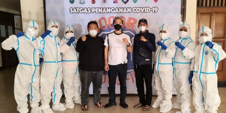 Himpunan Mahasiswa Islam Cabang Kota Bogor Terjunkan Relawan Pemulasaran Jenazah Covid