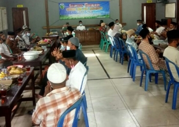 Desa Bendanpete kecamatan Nalumsari Adakan Sedekah Bumi Secara Sederhana