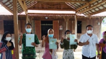 Desa Gemulung Kec. Pecangaan Kab. Jepara Laksanakan Pembagian Sertifikat Tanah