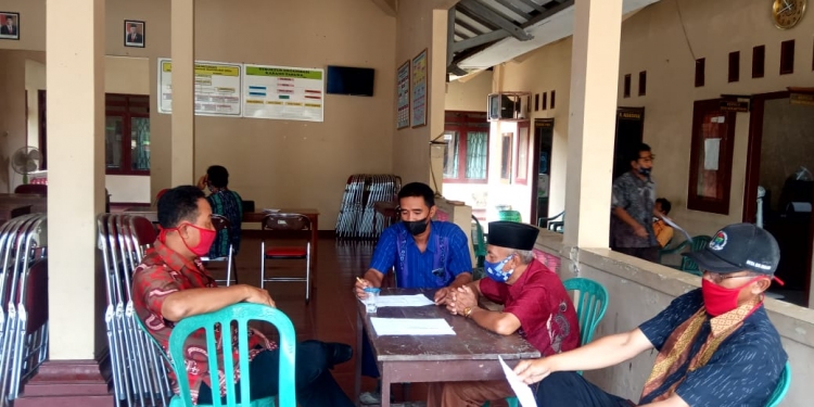 3 Pilar Desa Bahu Membahu Menerapkan PPKM Darurat di Desa Nalumsari