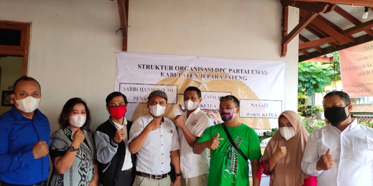Sah DPC Partai Emas Kabupaten Jepara Resmi Terdaftar