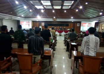 DPRD Kab. Jepara Gelar rapat Paripurna Pembahasan KUA dan PPAS Tahun 2022