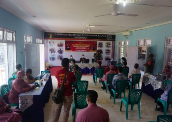 Kerjasama Kodim , Vaksinasi Pertama Untuk Anak di LPKA Kutoarjo 