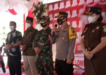 Vaksinasi Candi Merdeka di Gelar Polres Jepara