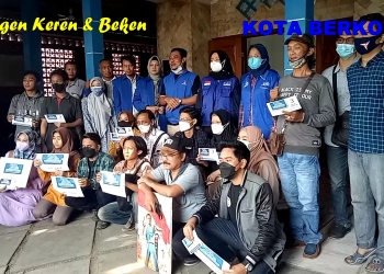 LUKISAN AHY CANCUT TALIWONDO MENANG DALAM LOMBA DI DPC DEMOKRAT SRAGEN